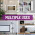 Office Desk Accessories, 2pcs Monitor Memo Board, Computer Message Board for Sticky Notes, Home Office Supplies
