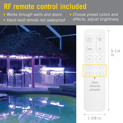Armacost Lighting 713521 Outdoor RGB+WW LED Controller