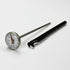 Supco ST02 Stainless Steel Pocket Dial Thermometer, 5" Stem, 1" Dial, 0 to 220 Degrees F