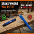 12 Pack Set Mutt Tools Blue Marking Crayons for Lumber and Construction - Tire Marking Crayon for Wood Metal Concrete