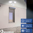 40W 180 4000 5000 2 LED Security Lights Motion Sensor Light Outdoor, Degree, LM, K, ETL Water Resistant, Clear Head