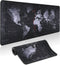 Yuhijoy Mouse Pad Gaming - Desk Mat for Keyboard and Mouse -Black World