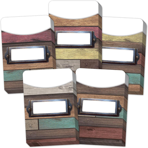 Teacher Created Resources Home Sweet Classroom Library Pockets - Multi-Pack (TCR8827)