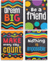 Sproutbrite Classroom Decorations - Motivational Posters for Teachers, Inspirational Bulletin Board and Wall Decor for