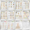 Sinload 12 Pcs Mediterranean Diet Meal Plan Mediterranean Food List Grocery List Health