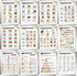 Sinload 12 Pcs Mediterranean Diet Meal Plan Mediterranean Food List Grocery List Health