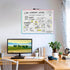 Mr. Pen- Dry Erase Board, 18” x 24” with Black Marker, Colorful Frame, Magnetic Whiteboard for Wall, Dry Erase Boards