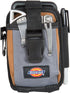 Dickies 2-Compartment Large Phone Pouch - Universal-fit Steel Clip for Tool Belt, Security Strap Over Phone