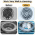 6 Pieces Wire Brushes Set Metal Brush, Brass Brush, Stainless Steel Brush, Nylon Brushes for Cleaning