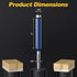 Set, 1/4 Inch Trimming, 2", 3/8" Professional Flush Trim Router Bit Shank Bottom Bearing, Carbide Tipped Woodworking
