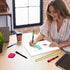 SCRIBBLEDO 2 Pack Small White Board, 9x12 Inch Dry Erase Mini Whiteboard for Students, Handheld Personal Boards