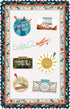 Carson Dellosa Let's Explore World Travel Bulletin Board Borders, 36 Feet Scalloped Travel Theme for Classroom Decor
