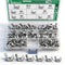 Aienxn 100PCS Metric Sizes Wing Nuts Assortment Kit, 304 Stainless Steel M3, M4,