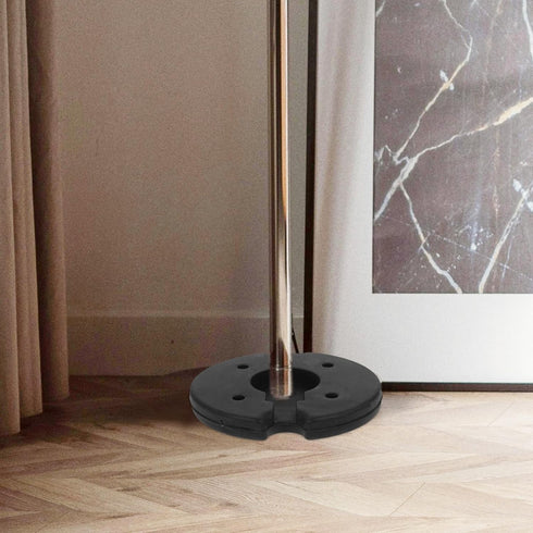 5.11X4.92 Inch Counterweight Zerodeko Weighted Block Floor Lamp Base Replacement Iron for Lamp Stability and DIY