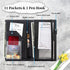 EDGFRTOIO (9 5.5 11 Server Books Pro, Waitress Books with Expandable Zipper Pockets - Large Storage Server Wallet
