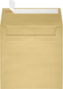 LUXPaper Square Invitation Envelopes - Peel & Press - 5 1/2" x 5 1/2" - Blonde Metallic - 50 Qty