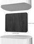 YSAGi Hard Mouse Pad,Ultra Thin Wood-Textured PU Leather Mouse Mat,Waterproof Non-Slip Rubber Base Mousepad