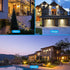 Dusk to Dawn Light Bulbs Outdoor, 850 Lumen, 60W Equivalent, Daylight, LED 9.5W, A19, E26 Base, 4-Pack