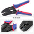 Zhushan Ratcheting Electrical Wire Crimper, 30J Crimping Tool for Insulated Terminals, Ratchet Terminal Crimper