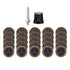 HARFINGTON 26pcs Quick Change Discs Set 1" Roll Lock Sanding Discs with