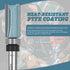 KEENTECH Router Bits 1/4" Shank, Flush Trim Carbide Tipped Pattern Bit, Template Straight Heavy Duty Woodworking Tool