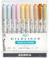 Zebra Pen Mildliner Double-Ended Highlighter Set, 10-Pack, Assorted Neutral and Gentle Ink Colors, No Bleed