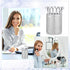 Pen Holder with 6 Pcs Bling Diamond Pens, Glitter Desk Organizer for Women Girls Classroom Offices