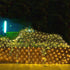 200 9.8 6.6 8 Dazzle Bright Christmas LED Net Lights, FT x FT Connectable Mesh Lights Clear Wire with Lighting Modes
