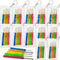 ArtCreativity 5 PC Mini Screwdriver Keychain Set, Pack of 12 with Portable Pouch, Birthday Party Favors
