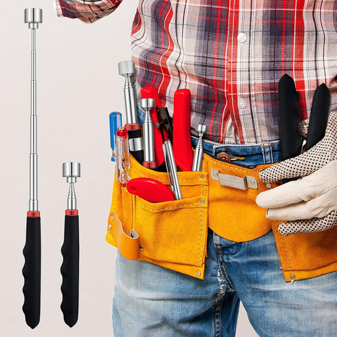 6 Pieces Telescoping Magnet Tools, Extendable Magnetic Pickup Tools for Father's Day and Birthday Gifts