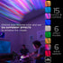 ENBRIGHTEN Aurora Wave Galaxy Projector Night Light, Tabletop Crystal-Ball for Bedroom, Playroom, Kids, Adults, 76044
