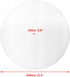 Amadget Pack 2 3/8" (13.5" 14-16" of Lampshade Diffuser, Center Hole Round Lamp Shade Diffuser for Drum Style
