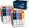 Valuetoner Compatible Ink Cartridge Replacement for HP 564 564XL High Yield for Photosmart 5520 6520 7520 (8-Pack)