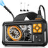 Vorth Endoscope Camera with Light, 4.3" IPS Screen 1080P Borescope with 8 LED