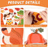 Fall Thanksgiving Bulletin Board Classroom Decorations, Adventures in Reading Pumpkin Autumn Leaves Cutout Supplies
