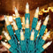 Brightown Clear Christmas String Lights, 200-Count 50ft Incandescent Bulb Mini Lights for