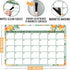 Magnetic Dry Erase Calendar for Fridge, Clementine Magnetic Calendar for Refrigerator, White Board