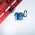 Magoog Tall Stair Gauges, Framing Square Stops with Holder, Anti-Lost Non-Slip Knobs for Circular Saw, Blue