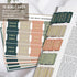 Taja 66 9 Bible Tabs for Women & Men, Laminated Bible Tabs for Study Bible, Large Print Neutral Bible Tabs for Easy