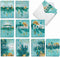 The Best Card Company - 20 Merry Christmas Greeting Cards (10 Designs, 2 Each) - Festive Holiday Assortment