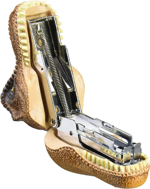 SR-4071 Design Accessories, Brown Stapler (Tyrannosaurus), 1.4 x 2.6 x 2.0 inches