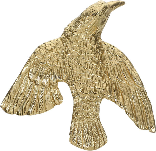 HAKIDZEL Vintage Brass Bird Drawer Pulls Cabinet Handles, Retro Decorative Bird-Shaped Knobs for