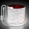 White LED Strip Lights 110V for Bedroom 20FT Adhesive Flexible Outdoor Waterproof