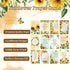Set 1 600+ 1 1 1 12 Sunflower Planner Gift for Women - Sticker Book of Stickers, Weekly Planner, Crochet Keychain