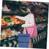 Compact and Lightweight Folding Shopping Cart with Wheels
