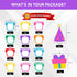 Decorably 89 Pcs Happy Birthday Bulletin Board Set for Classroom, Birthday Wall Decorations