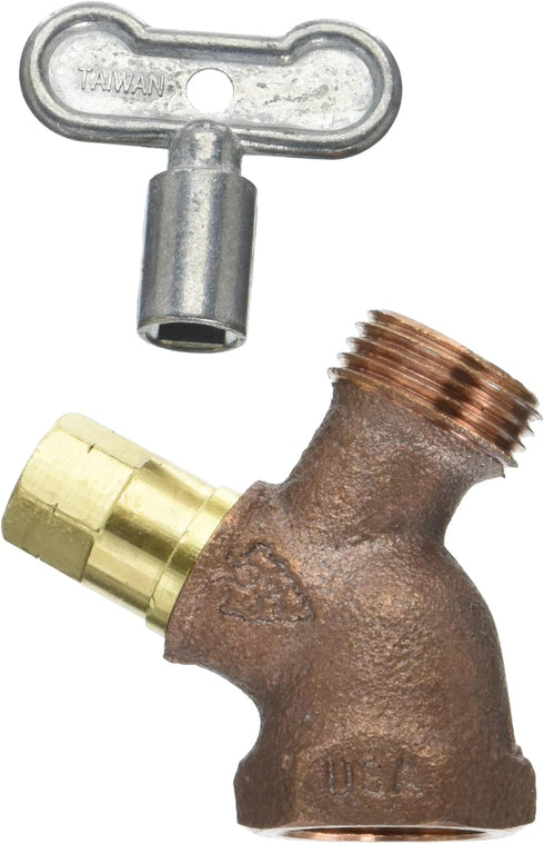 ARROWHEAD BRASS & PLUMBING 353LKLF 3/4" Female Pipe Thread Loose Key Hose Bibb
