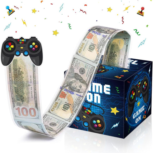 Money Roll Gift Box Video Game Birthday Favors Money Gift Boxes for