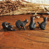 Zeizafa 4Pcs Drawer Pulls Cats Shape Dressers Knob Cupboard Handle Unique Furniture Handle Simple Bedside Cabinet Pull
