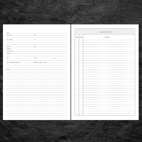 Meeting Notebook for Work with Action Items, 210 Pages, Meeting Planner Organizer for Office, A4 Pink